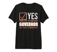 Retro Profession I'm The Governor Premium T-Shirt