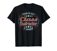 Retro Profession This Is My Class Instructor T-Shirt