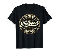 Retro Proud Awesome Husband Since 1993 33rd Anniversary T-Shirt