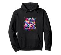 Retro Psychology Student Love Learning Body Language Pullover Hoodie