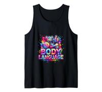 Retro Psychology Student Love Learning Body Language Tank Top