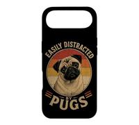 Retro Pug Easily Distracted By Pugs Case for iPhone Air