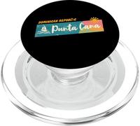 Retro Punta Cana Dominican Republic Vintage Tropical PopSockets PopGrip for MagSafe