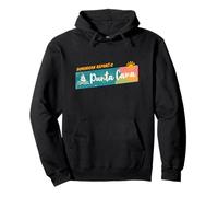 Retro Punta Cana Dominican Republic Vintage Tropical Pullover Hoodie