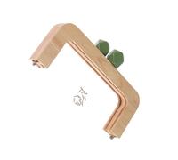 Retro Purse Bag Frame Clasps Wooden Frame Kiss Clasp, Supplies for Making, Making DIYS Wallet Kiss Clasp