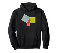 Retro Pythagorean theorem for Students and Teachers Pullover Hoodie
