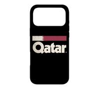 Retro Qatar Flag Qatari Yalla Case for iPhone 17 Pro Max