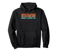 Retro Qigong Breathing Chinese Exercise - Vintage Qigong Pullover Hoodie