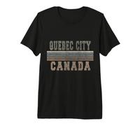 Retro Quebec City Canada Premium T-Shirt