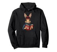 Retro Rabbit Death To Tyrants Vintage 90s, funny quote Pullover Hoodie
