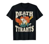 Retro Rabbit Death to Tyrants Vintage 90s T-Shirt