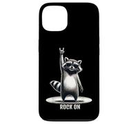 Retro raccoon rock music Design funny Case for iPhone 13