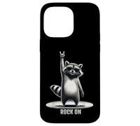 Retro raccoon rock music Design funny Case for iPhone 14 Pro Max