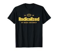 Retro Radicalized by Basic Decency Cool Vintage Design T-Shirt