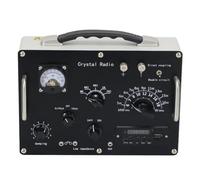 Retro Radio with Medium Wave, Shortwave, FM, and MP3 Player Module for Nostalgic Listening and Modern Music Playback