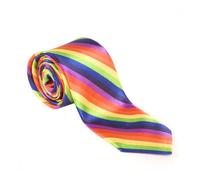Retro Rainbow Skinny Tie - Gay Pride