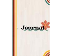 Retro Rainbow Stripe Journal: Vintage-Inspired Lined Notebook