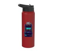 Retro Rainy Day Reading Comfort Aesthetic Stainless Steel Insulated Water Bottle