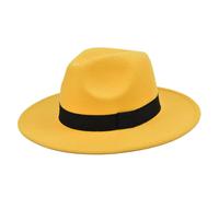 Retro Rancher Hat With Wide Brim Vintage Style Men's Felt Hat Vacation