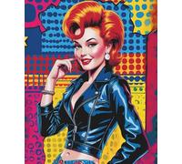 Retro Rebel: 1950s Glam Notebook: Bold Vintage Style Journal for Jotting Notes, Capturing Ideas, and Daily Writing