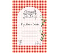Retro Recipe Notebook: Lined Recipe Journal with Kitchen Illustrations for Writing Recipes, Notes & Cooking Ideas | Vintage Style Recipe Book