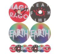 Retro Record Player Car Fragrance Tablets 18pcs Pe Disc