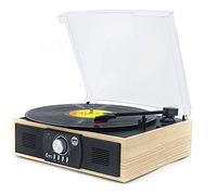 Retro Record, Player Music Centre with Remote Control, CD Player, DAB & FM,AM Radio, Vinyl Player, Cassette Player, MP3 USB Slot, Cassette Deck, Digitizing Function, recorder kxtmm