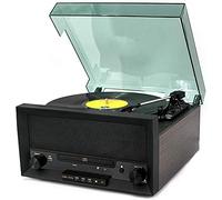Retro Record, Player Music Centre with Remote Control, CD Player, DAB & FM,AM Radio, Vinyl Player, Cassette Player, MP3 USB Slot, Cassette Deck, Digitizing Function, recorder kxtmm