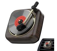 Retro Record Player Perfume - Car Air Freshener Diffuser, Phonograph Style Vent Fragrance, Plant Extract Oil Ornament, Air Conditioning Vent Decor | For Car Truck Vehicle ACVent