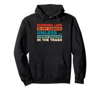 Retro Recycling Adventure Upcycling Vintage Dumpster Diving Pullover Hoodie