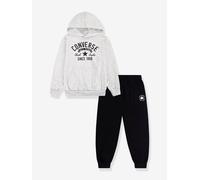 Retro Remix Jogger CONVERSE hooded sweatshirt and joggers set grey