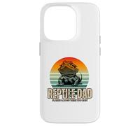 Retro Reptile Parent- Because Plants and Dogs Were Too Easy Case for iPhone 14 Pro
