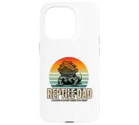 Retro Reptile Parent- Because Plants and Dogs Were Too Easy Case for iPhone 15 Pro