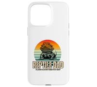 Retro Reptile Parent- Because Plants and Dogs Were Too Easy Case for iPhone 15 Pro Max