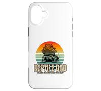 Retro Reptile Parent- Because Plants and Dogs Were Too Easy Case for iPhone 16 Plus