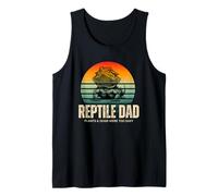 Retro Reptile Parent- Because Plants and Dogs Were Too Easy Tank Top