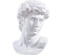Retro Resin Skull Sculpture - Modern Art Statue, Unique Sketch Model Decoration, Gothic Figurines for Home & Office, Moliere-Inspired Accessories
