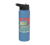 Retro Retired 2023 Retirement Worked My Whole Life for This Stainless Steel Insulated Water Bottle