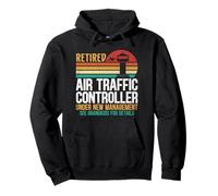 Retro Retired Air Traffic Controller Under New Management Pullover Hoodie