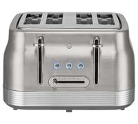 RETRO REVIVE 4 SLICE TOASTER STEEL; ST19029SS (SWAN) Qty X 1