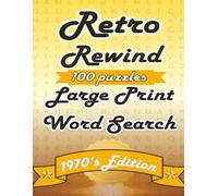Retro Rewind Large Print Word Search 1970's Edition
