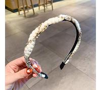 Retro Rhinestone Hair Band Sweet Red Hairpin Hair Accessory