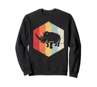 Retro Rhino T-Shirt Sweatshirt