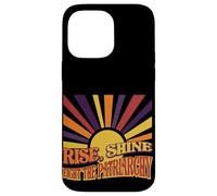 Retro Rise Shine Fight the Patriarchy Sunburst Graphic Case for iPhone 14 Pro Max