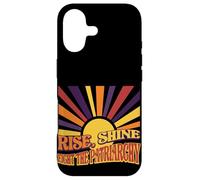 Retro Rise Shine Fight the Patriarchy Sunburst Graphic Case for iPhone 17