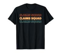 Retro Risk Assessment Squad - Vintage Insurance Examiner T-Shirt