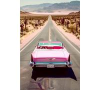 Retro Road Trip Vintage Desert Adventure
