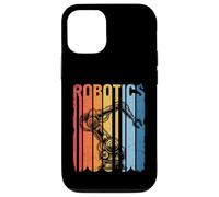 Retro Robotics Arm Engineering Vintage Case for iPhone 12/12 Pro
