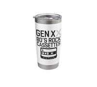 Retro Rock Cassette Vibes Stainless Steel Insulated Tumbler