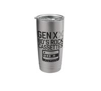 Retro Rock Cassette Vibes Stainless Steel Insulated Tumbler